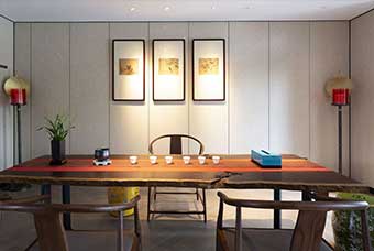 三亚禅艺茶室空间