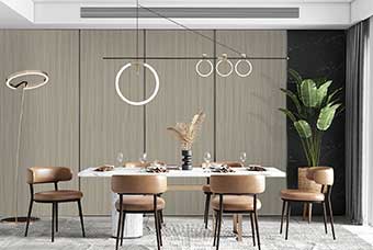 三亚轻奢风格-餐厅