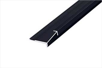 三亚航空纤维墙咔铝合金阳角线（哑黑氧化）