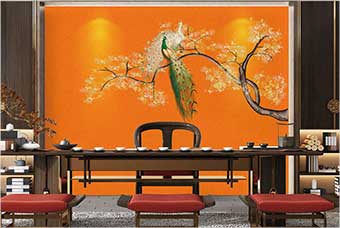 三亚森佰汇航空纤维墙咔（春花秋月）