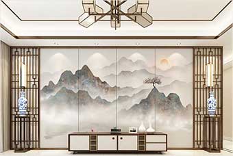 三亚森佰汇航空纤维（山水画系列）