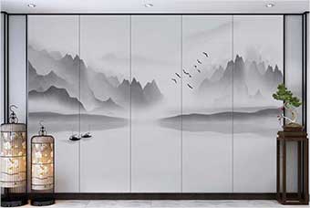 三亚森佰汇航空纤维（山水画系列）